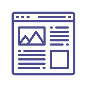 Website conversion icon